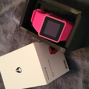 Nixon Newton Pink Digital Watch